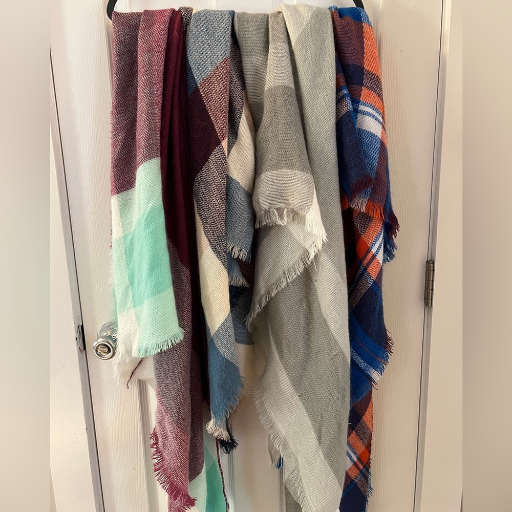 Plaid Scarves